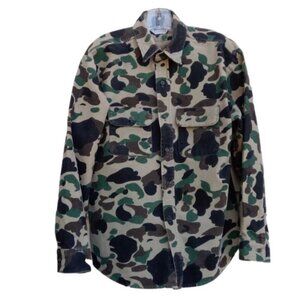 Five Brother camouflage canvas shirt sz L